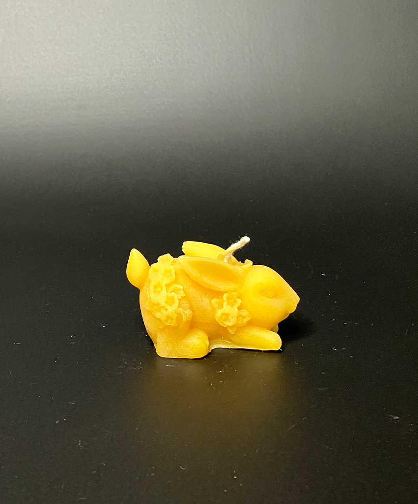 Bienenwachskerze "Hase