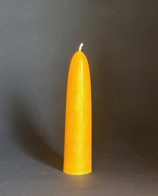 Bienenwachskerze "Kuppelkerze".  3