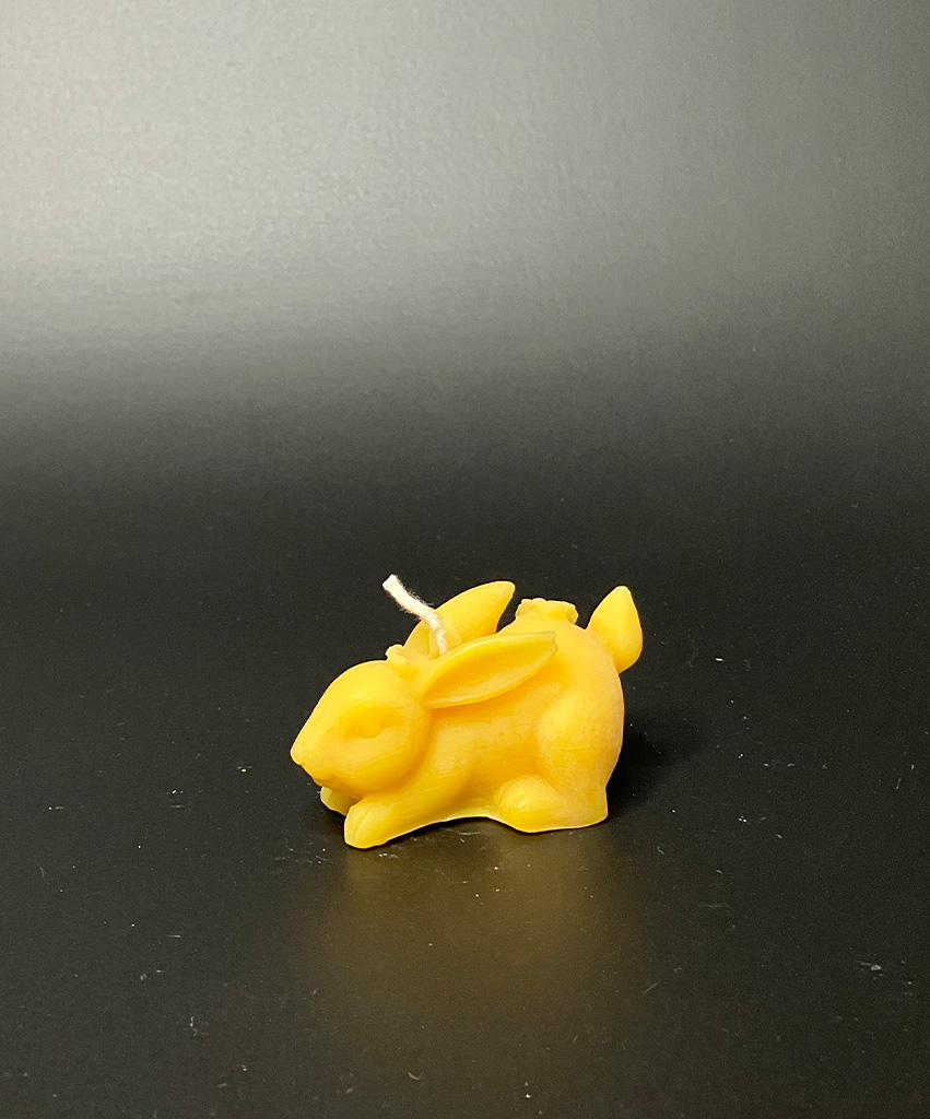 Bienenwachskerze "Hase