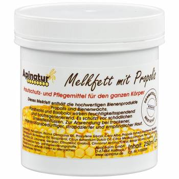Melkfett mit Propolis, 250ml