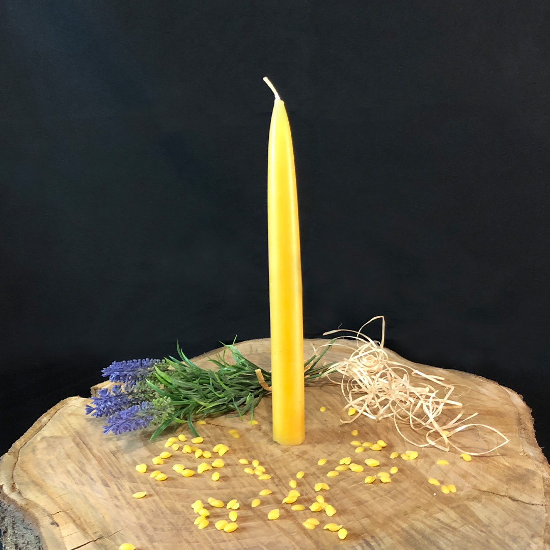 Bienenwachskerze "Kuppelkerze"  1